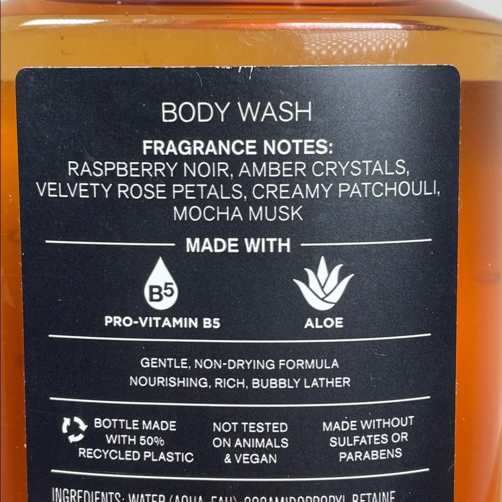 BATH & BODY WORKS Into The Night SHOWER GEL BODY WASH 10 FL OZ NEW